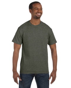 T-shirt à manches courtes en jersey tricoté uni, col renforcé, toucher ultra doux, qualité supérieure, luxe premium - Product Image 4