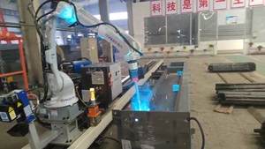 Brazo <span class=keywords><strong>de</strong></span> robot móvil mecánico portátil para soldadura no estándar Programación inteligente Enseñanza Motor <span class=keywords><strong>de</strong></span> engranaje libre Núcleo <span class=keywords><strong>de</strong></span> motor PLC - Product Image 4