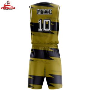 Nouvelle tenue de basketball durable, imprimée, respirante, à séchage rapide, antibactérienne, en tissu léger et résistant, coupe confortable et flexible - Product Image 6