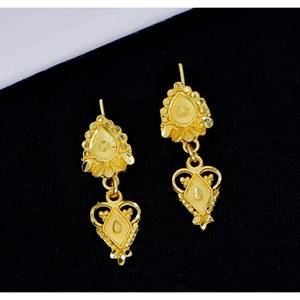 เทรนด์ใหม่การออกแบบที่หรูหราเป็นแรงบันดาลใจให้แบรนด์ยอดนิยมเครื่องประดับแฟชั่นต่างหูชุบทองหรูหรา - Product Image 5