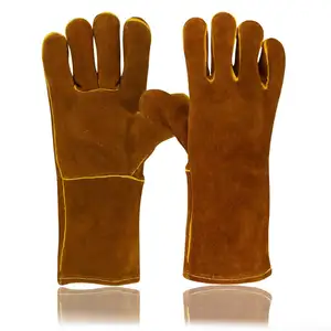 Werkseitig hergestellte preisgünstige Schweiß handschuhe Hochwertige Arbeits schweiß handschuhe Sicherheits schweiß handschuhe