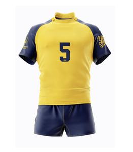 Uniformes de Béisbol de Alta Calidad con Logotipo Personalizado, Colores Personalizados, 100% Poliéster, Secado Rápido, Transpirables, Cuello en V, Último Diseño en Equipaciones de Fútbol para Hombre - Product Image 1