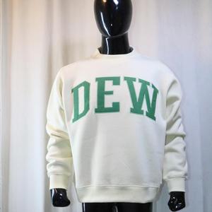 DEW Letter Crewneck Sweatshirt <b>Men</b> Regular Fit 100% Cotton Knitted Casual Autumn Wear Urban Productions - Product Image 1