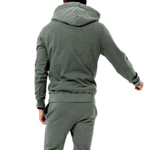 Nuevo Chándal de Alta Calidad para Hombre, Cómodo Chándal de Felpa de Algodón con Estampado Lavado Ácido para Hombre - Product Image 5