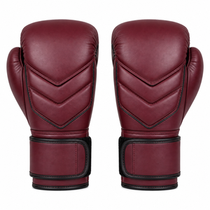 Guantes de Boxeo Profesionales Personalizados de Alta Calidad, Cuero PU Ligero y Transpirable, Correa de Muñeca Ajustable, Unisex, para Entrenamiento y Sparring - Product Image 3