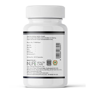 INLIFE Aceite de Semillas Negras Extra Virgen Prensado en Frío (480 mg) Aceite de Orégano (20 mg) Cápsulas Vegetales Líquidas 60 Unidades Vitaminas - Product Image 4