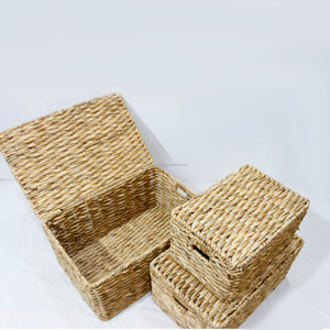 Artex Dong Thap Factory <b>Wicker</b> Storage Hamper <b>Basket</b> for <b>Laundry</b> Home Organization and Decorative Purposes - Product Image 5