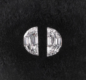 Luxury Half Moon Cut Lab Grown Diamond Loose Stone DEF VVS VS Clarity For Designer Jewelry Applications - Product Image 4