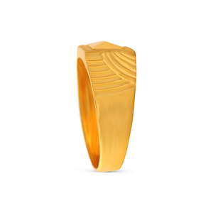 Luxury 18K Gold Plated Square Signet <b>Ring</b> for <b>Men</b> Classic Geometric Statement <b>Ring</b> Elegant Rectangle Top Gold Signet <b>Ring</b> - Product Image 4