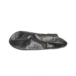 Custom Logo Genuine Leather Ankle <b>Socks</b> for Men & Women with Custom Logo <b>Black</b> Winter High Quality Standard - Product Image 6
