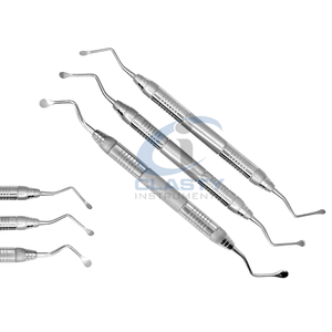 Kit d'instruments chirurgicaux dentaires 2026 Classe I avec poignée moletée argentée – Outils manuels d'extraction dentaire professionnels – Instruments médicaux - Product Image 2