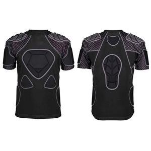 Camiseta Deportiva Transpirable de Secado Rápido con Forro Acolchado, Unisex, Manga Corta, Protección para Verano, Precio al por Mayor - Product Image 6