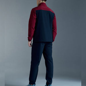 Pantalones Deportivos Casuales de Poliéster para Hombre con Logotipo Personalizado, Cierre de Cremallera, Ropa Deportiva, Corte Ajustado, Trajes Deportivos Sólidos Personalizados, Transpirables - Product Image 3