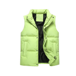 Chaleco Acolchado para Hombre, Chaleco Aislante, Chaqueta sin Mangas, Prenda Exterior de Invierno para Exteriores, Estilo Único - Product Image 3