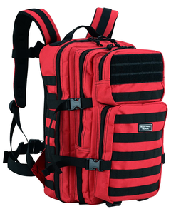 Sac à dos tactique d'assaut de grande capacité pour l'extérieur avec 5 compartiments spacieux, fermeture éclair et bretelles rembourrées pour la randonnée - Product Image 1