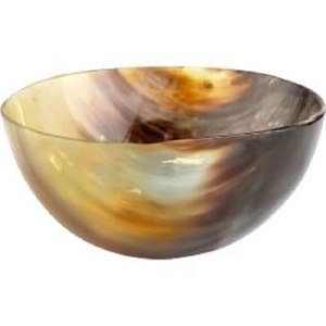 Bol en corne 100% naturel de qualité supérieure, nouveau design magnifique, forme ronde, pour riz, soupe et comme assiette. - Product Image 1