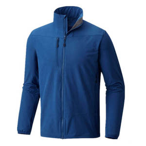 Mens Soft Shell <b>Jacket</b> Zipper Style 100 Percent Polyester Fabric Winter Coated Windproof Waterproof Breathable Outdoor <b>Jacket</b> - Product Image 1