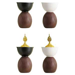 Wooden Pattern Bakhoor Wedding Religious Aromatic Fragrance Eco-Friendly Durable Wood Incense <b>Burner</b> Stick Holder - Product Image 5