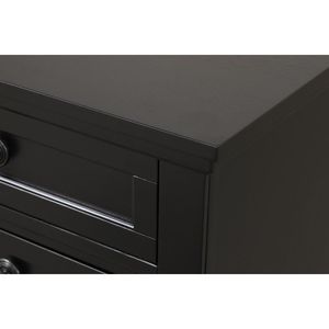 Commode noire Meade G8925 CH - Product Image 6