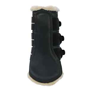 Botas de Protección para Caballos OEM con Logotipo y Talla Personalizados, Material de Poliéster, Estilo Deportivo, Protección Ecuestre para Patas Delanteras y Traseras - Product Image 2
