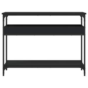 Consolle in Legno Ingegnerizzato Nero 100 cm x 29 cm x 75 cm con Design Elegante - Product Image 4