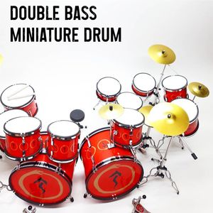 Batterie miniature double basse avec Neil Pearts Red 1/6 - Product Image 2