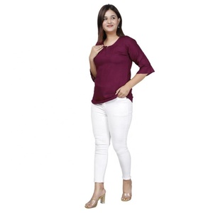 Premium Quality Soft Comfortable Casual Vintage Women Rayon Basic <b>Dress</b> Anti-Wrinkle Breathable Short Regular Fit for Daily Use - Product Image 3