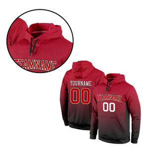 Nouvelle arrivée : sweat à capuche unisexe personnalisé avec logo, en molleton épais, impression surdimensionnée, style homme, pour hommes. - Product Image 3