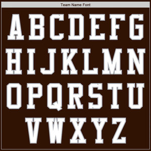 Custom Varsity Jacket Men <b>Brown</b> Letter B Zipper Front Patch Design Preppy Style Autumn Wear Sublimation Sports Jacket - Product Image 3