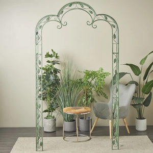 Sustainable Quality Iron Metal Green <b>Backdrop</b> Flower <b>Stand</b> For Household & Wedding Party Decoration Accessory - Product Image 1