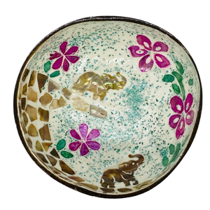 Vente en gros de bols en noix de coco gravés écologiques, modernes, uniques, artisanaux, polis, durables, de haute qualité, tendance - Product Image 2