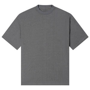 Custom Boxy Regular <b>Fit</b> Heavy Plain 100% Cotton Washed Quick <b>Dry</b> Breathable Casual <b>T</b>-<b>shirts</b> <b>Men</b> Blank Heavyweight - Product Image 5