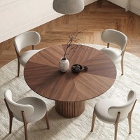 Meubles de salle à manger modernes en bois massif, table et chaises pour la maison, le bureau et l'hôtel, transformez les espaces repas avec style