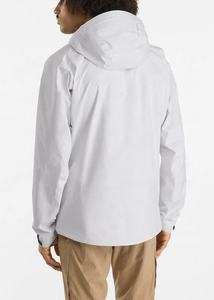 Veste de pluie légère et imperméable pour homme – Coupe-vent à capuche pour l'extérieur, vente en gros, logo personnalisé, veste de pluie pour homme - Product Image 4