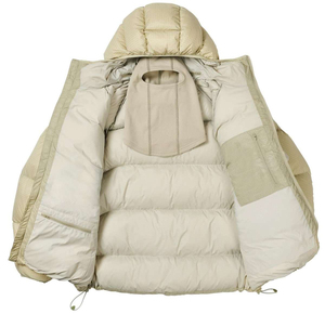Breathable Windproof Eco-Friendly Plaid Puffer Jacket for <b>Men</b>-Wholesale Stylish Oversized Streetwear Winter Jacket - Product Image 2