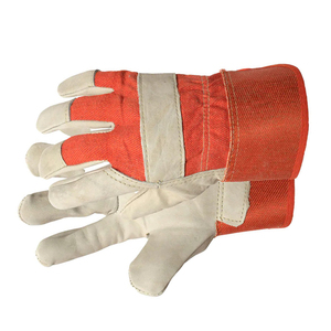 Guantes de Trabajo Industriales de Alta Resistencia para Protección de Manos, Guantes de Seguridad de Cuero Vacuno de Primera Calidad para Jardinería - Product Image 3