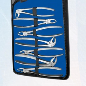 Kit Profesional de 12 Piezas de Fórceps Manuales para Extracción Dental de Alta Calidad, Certificado CE, Agarre Ergonómico, para Extracción de Dientes Quirúrgica - Product Image 3