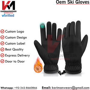 Guantes de Esquí para Invierno, Ligeros, Duraderos, Cómodos, Transpirables, Impermeables, con Material Aislante - Product Image 2