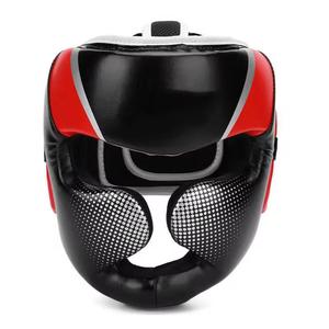 หมวกป้องกันศีรษะสำหรับชกมวยคุณภาพดีเยี่ยมรุ่นใหม่ขายดีที่สุด ระบายอากาศได้ดี ปรับได้ เหมาะสำหรับฝึกซ้อม MMA ผู้ใหญ่ เทควันโด รักบี้ - Product Image 2