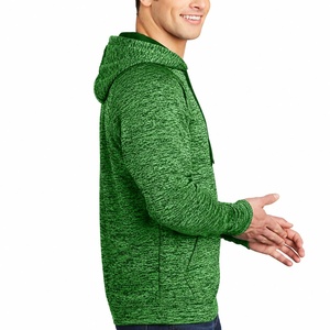 เสื้อฮู้ดสีเขียวแบบยูนิเซ็กซ์ ทรงปกติ ผ้าถัก 100% คอตตอน สวมใส่สบาย ระบายอากาศได้ดี มีกระเป๋า ดีไซน์สำหรับฤดูหนาว ผ้าเฟรนช์เทอร์รี่ สีเขียว - Product Image 5