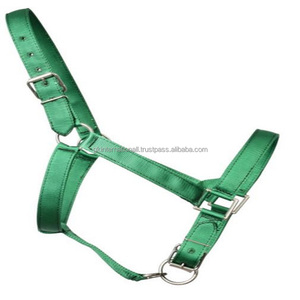 Prix de gros accessoires pour chevaux licou léger en nylon double couture licou en nylon au design personnalisé pour cheval - Product Image 3
