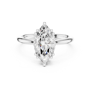 Anillo de Diamante de Corte Marquesa de 2 Quilates, Cultivado en Laboratorio, de Alta Calidad, Oro Sólido de 14k, Certificado IGI, Regalo de Boda o Compromiso para Mujer - Product Image 6