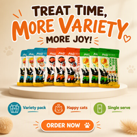 MaiDou Vente en gros de sachets de nourriture pour chats, pour l'achat en vrac de nourriture pour animaux, approvisionnement en nourriture humide pour les animaleries et les distributeurs