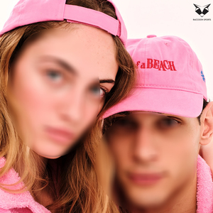 Gorra de Béisbol de Playa Cómoda, de Última Moda, Color Rosa Sólido, de Alta Calidad, de 6 Paneles, con Gráficos Personalizados, para Vacaciones de Verano, Servicio OEM ODM - Product Image 3