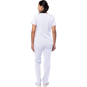Fabrication de blouses de laboratoire médicales unisexes de haute qualité, logo personnalisé, uniformes pour hôpitaux, dentistes, médecins, infirmières - Product Image 2