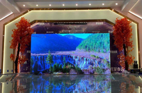 Écran d'affichage publicitaire LED intérieur/extérieur P1.95 P2.604 P2.97 P3.91 avec luminosité de 10000 cd, garantie de 3 ans, CMS basé sur le cloud