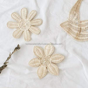 Décoration murale en rotin fait à la main, fournisseur en gros d'art décoratif naturel écologique et durable du Vietnam - Product Image 5