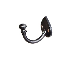 Multifunctional Style Vintage Hook Hardware Items Cast Iron Hooks For <b>Wall</b> & Door Mount Antique Coat Hook Cheap Price - Product Image 1