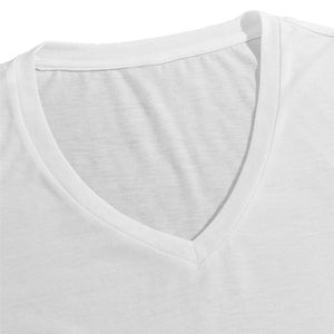 Camiseta de Cuello en V para Hombre, Nueva Llegada, Alta Calidad, Gran Cantidad, 100% Algodón, Venta al Por Mayor, Tallas Grandes - Product Image 3