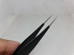 Pinzas de Acero Inoxidable Quirúrgico con Punta Puntiaguda para Extensión de Pestañas, Modelado de Cejas y Depilación - Product Image 6